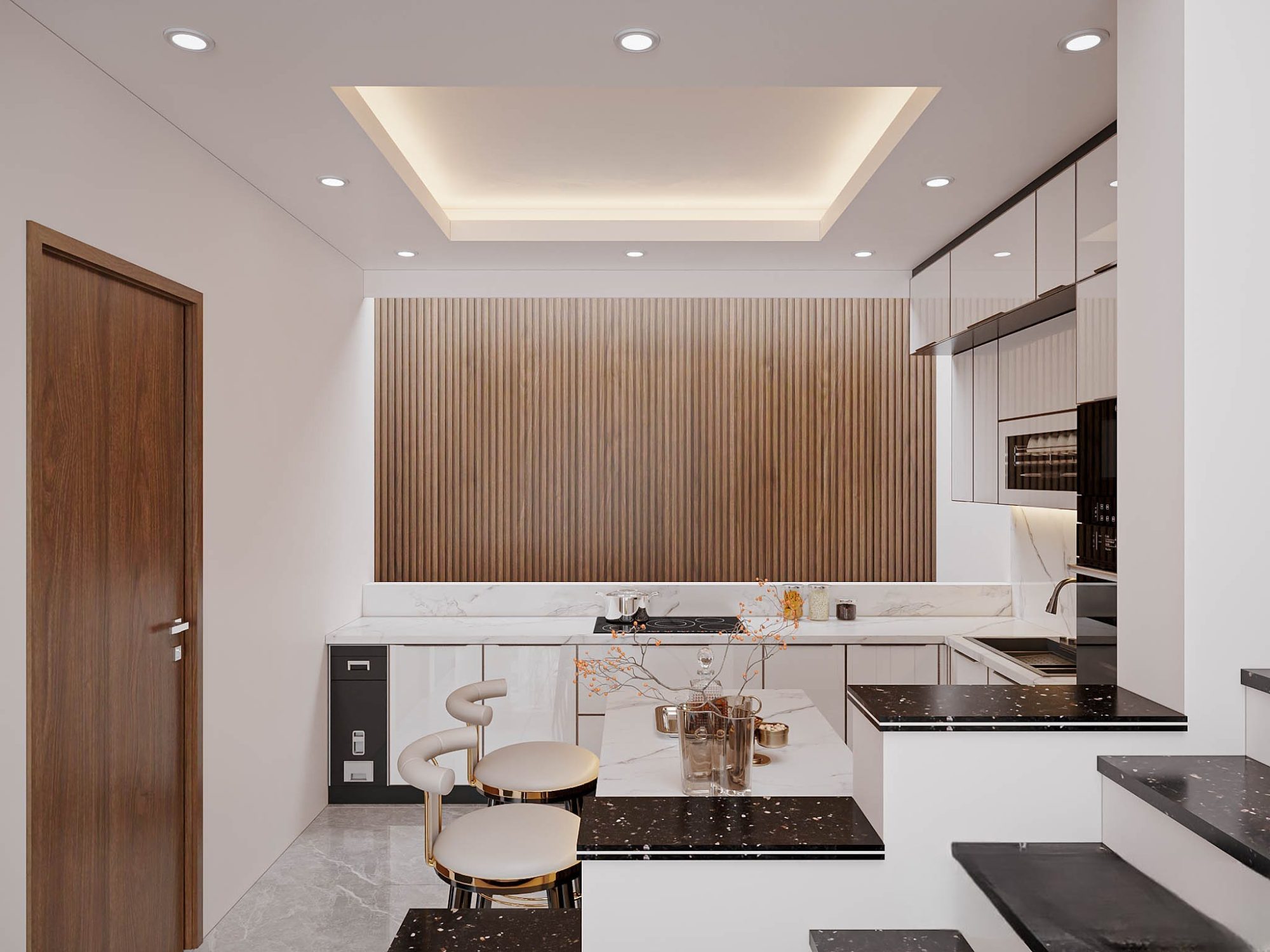 tu bep inox canh kinh tai chung cu vinhomes metropolis03