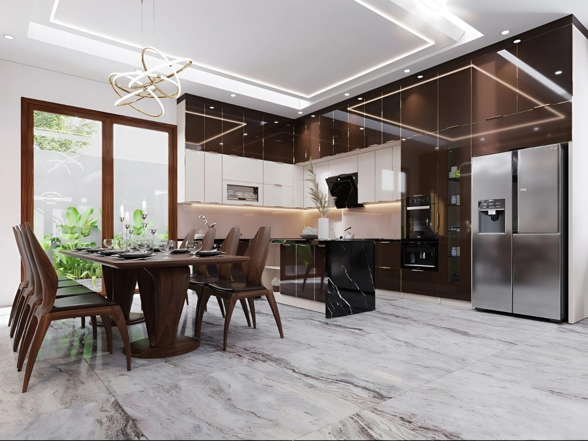 tu bep khung inox canh kinh tai xuan dinh ha noi03